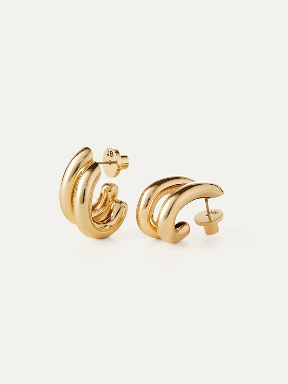 Jenny Bird Florence Hoop Earrings Gold